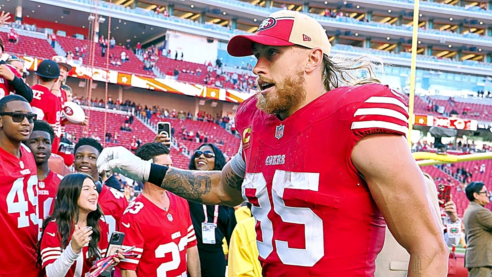 George Kittle sees parallels between 2025 49ers rookie class and his own