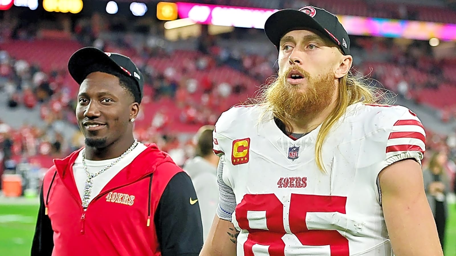 &#39;Knock it off&#39;: 49ers&#39; George Kittle defends Deebo Samuel amid practice criticism