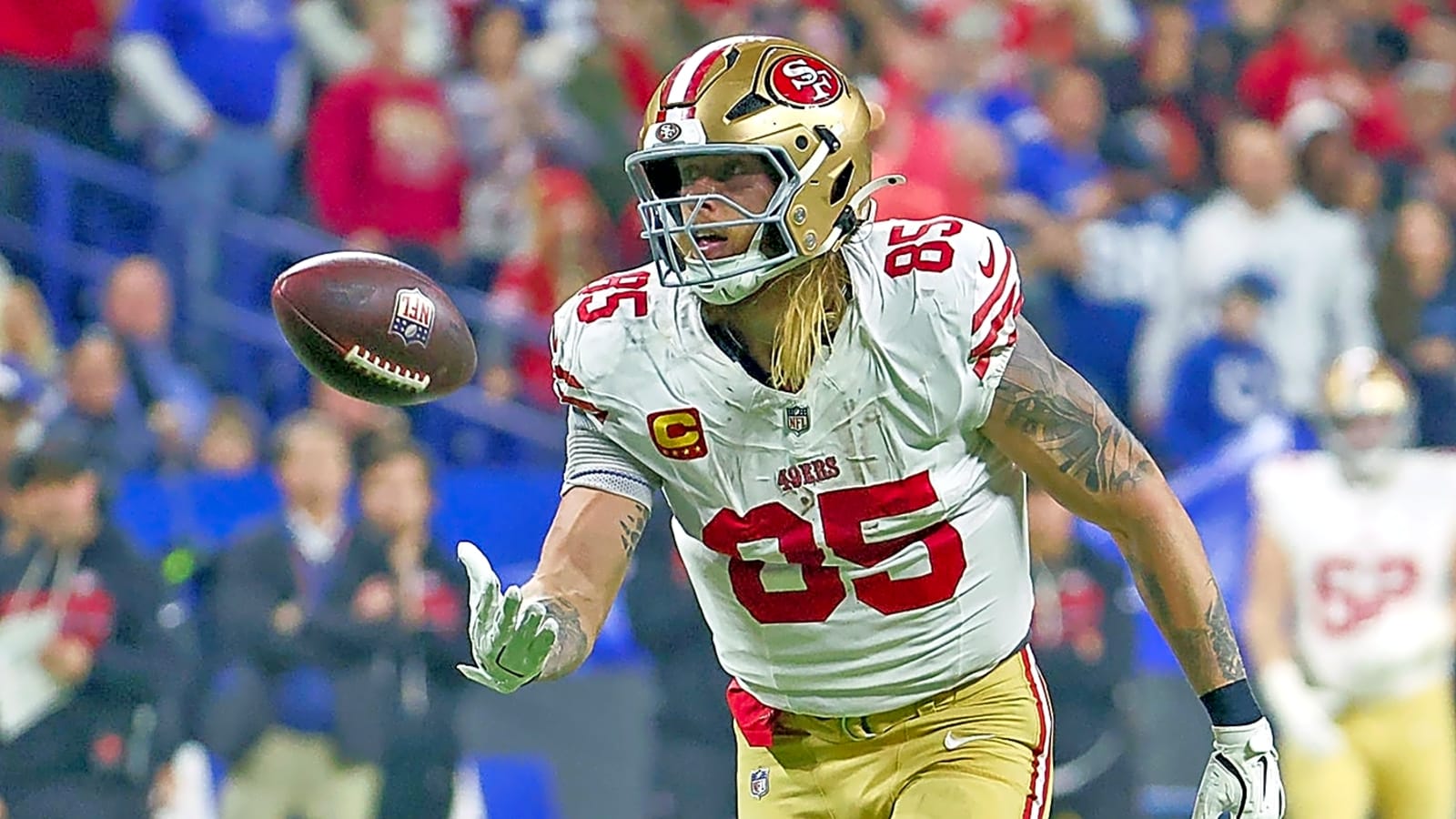 49ers' George Kittle offers cautious update on potential training camp return after Achilles injury
