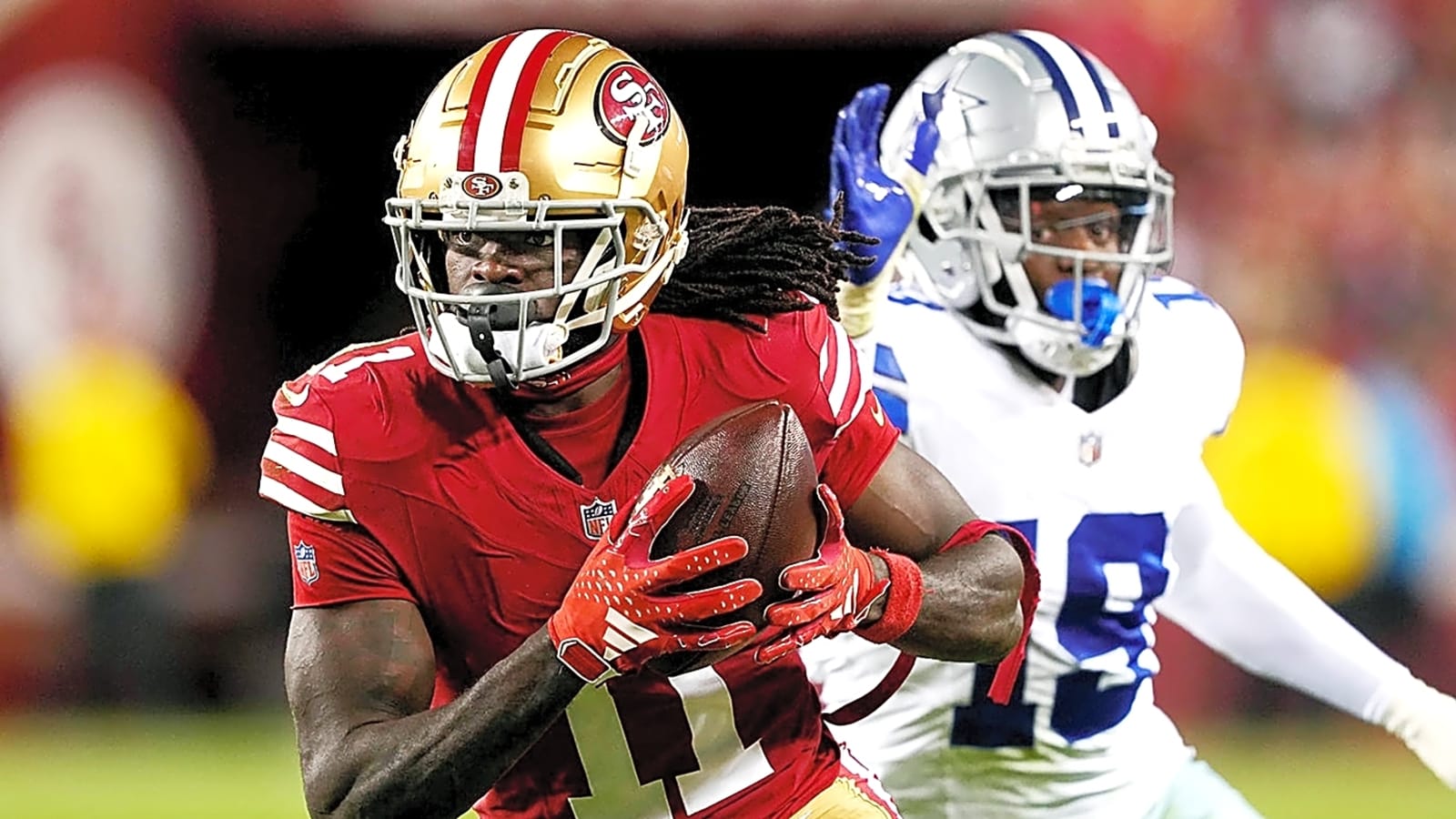 Jayden Daniels weighs in on 49ers WR Brandon Aiyuk's uncertain future