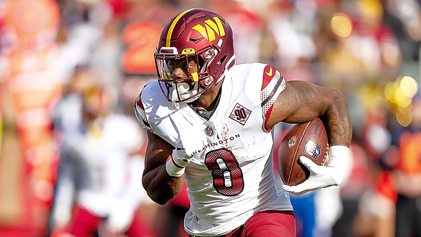 RB Brian Robinson Jr. passes 49ers physical