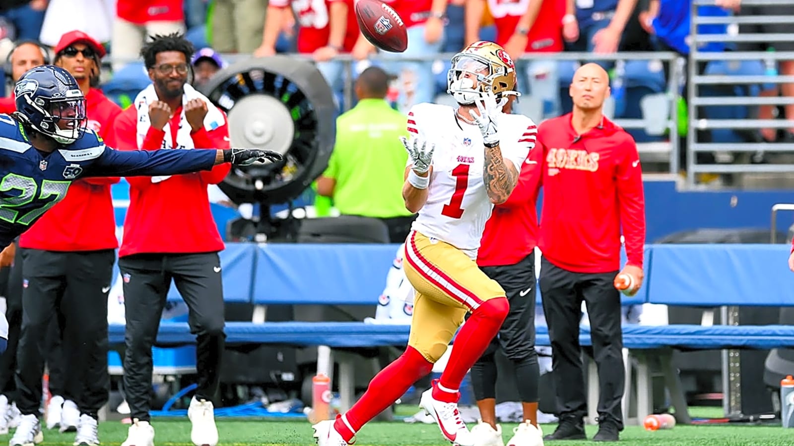 Kyle Shanahan discusses WR Ricky Pearsall's return to 49ers' offense