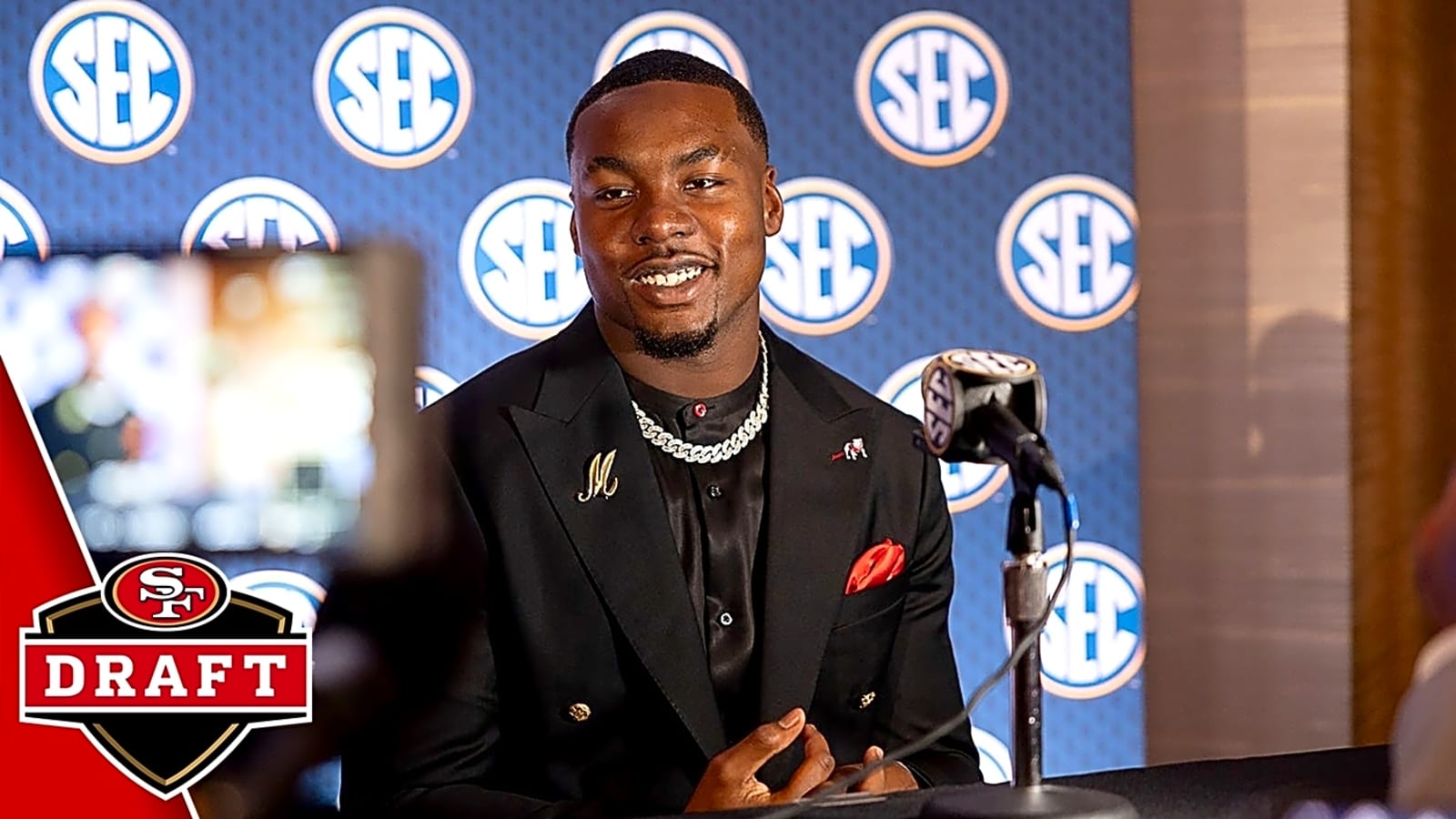 Watch: Mykel Williams reacts to being drafted by the 49ers
