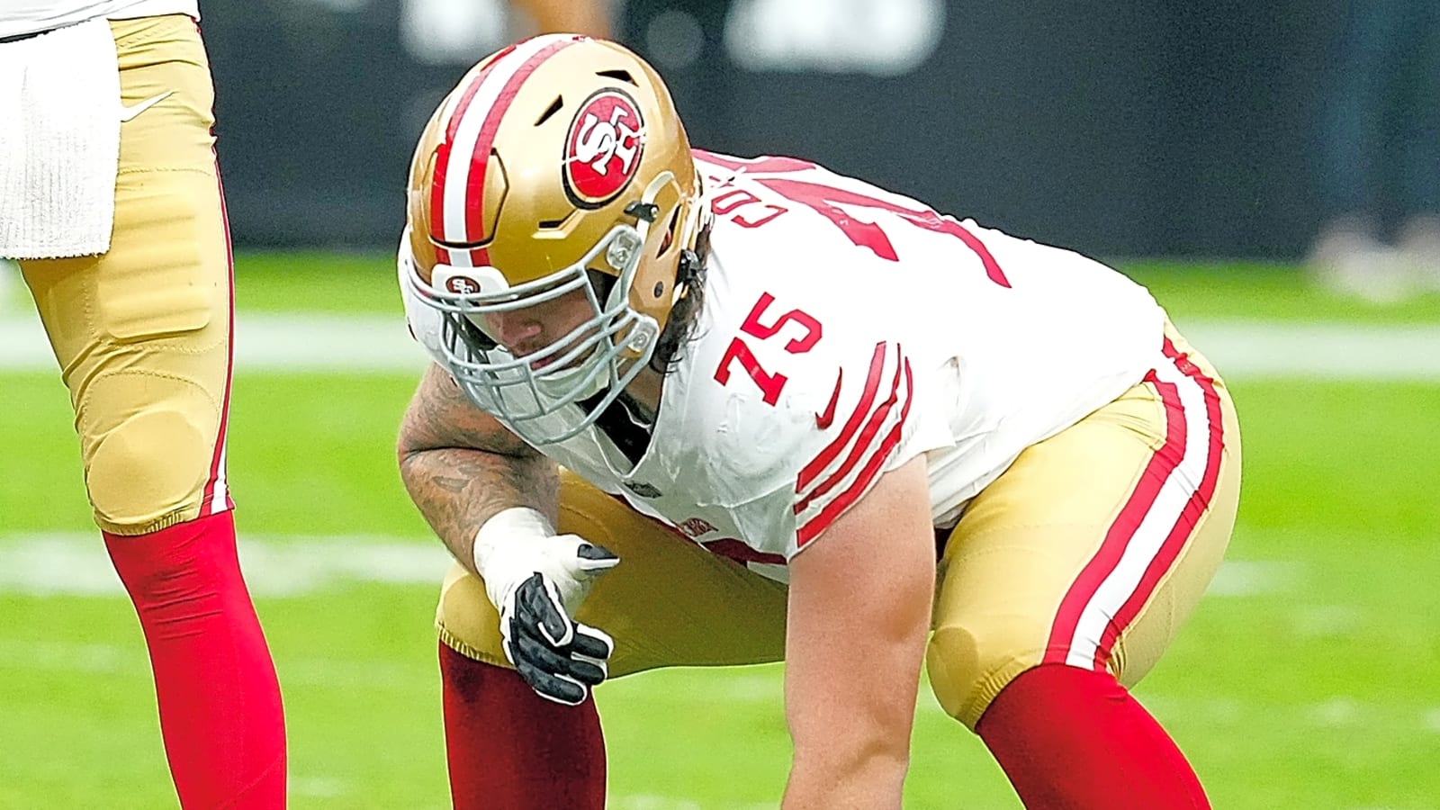 Shanahan, Lynch tout 49ers left guard competition, talk offensive line depth