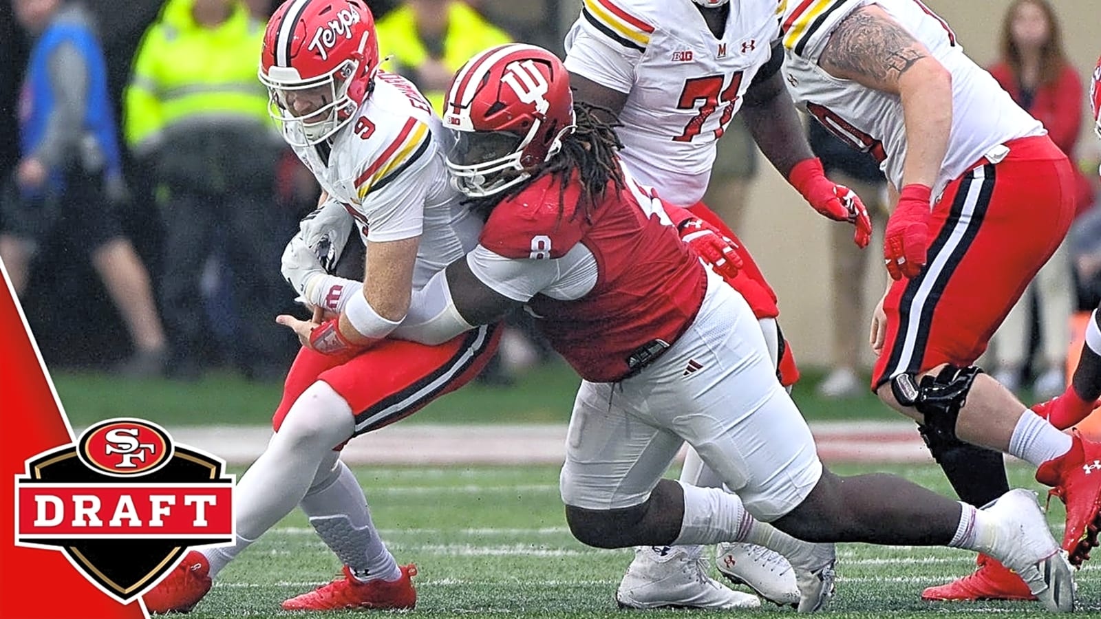 49ers select Indiana DT CJ West in 4th round of 2025 NFL Draft