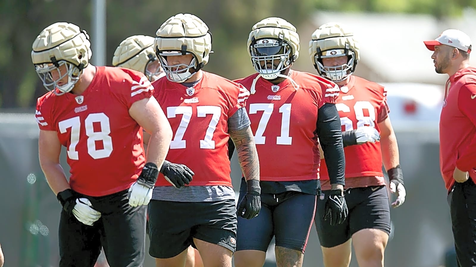 49ers offensive line: A top-12 unit for 2025 despite criticisms?