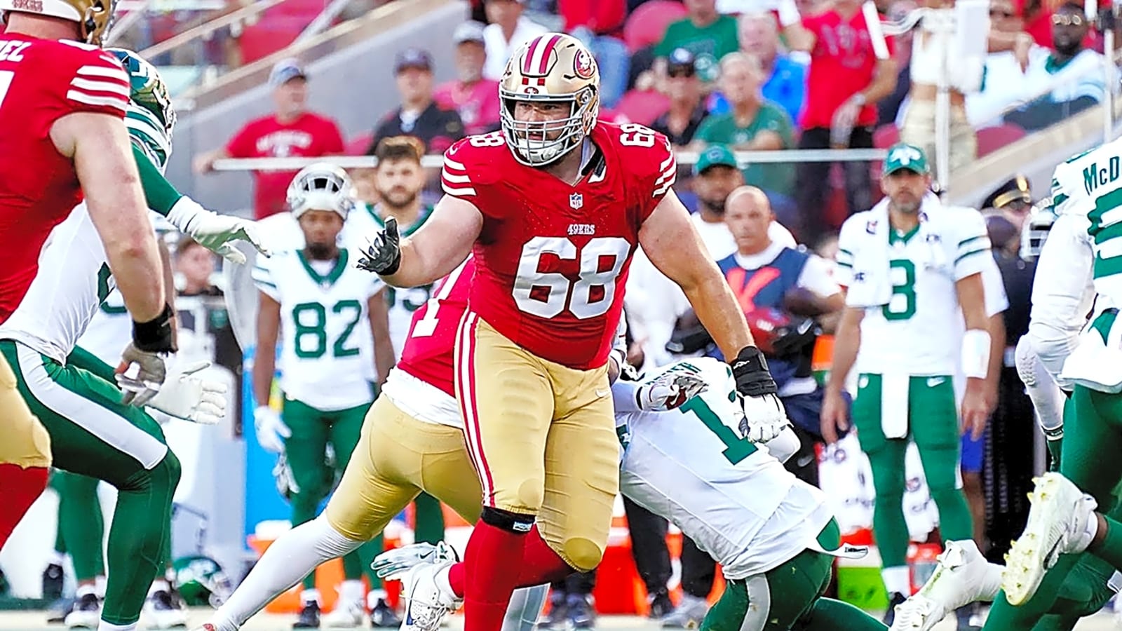 ESPN: 49ers should extend Colton McKivitz amidst tackle concerns