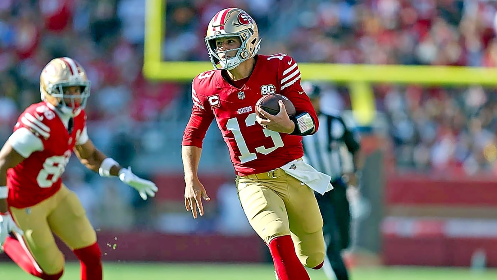 Brock Purdy's Legs Are Giving the 49ers Another Dimension