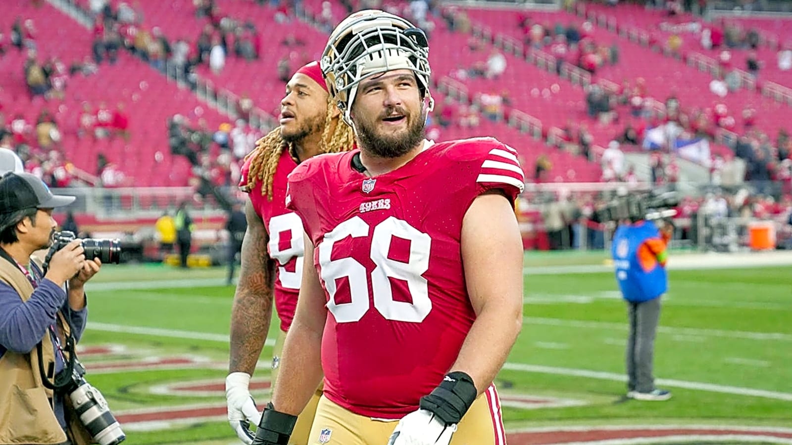 49ers&#39; Colton McKivitz on offseason transformation, embracing San Francisco