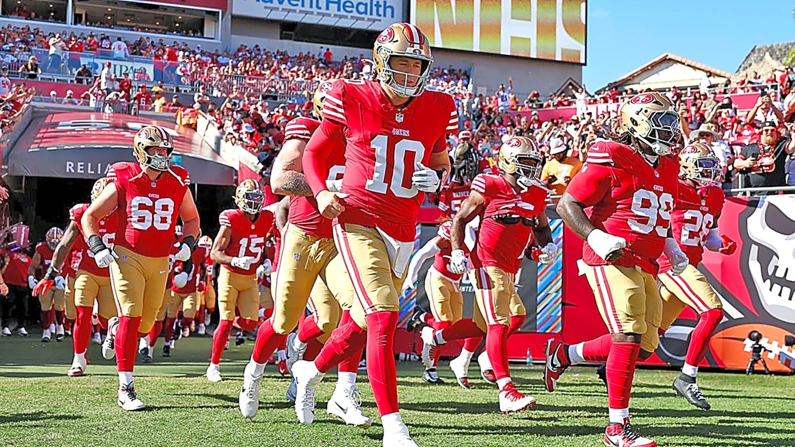 Key stats from the 49ers&#39; 30-19 Week 6 loss vs. the Buccaneers
