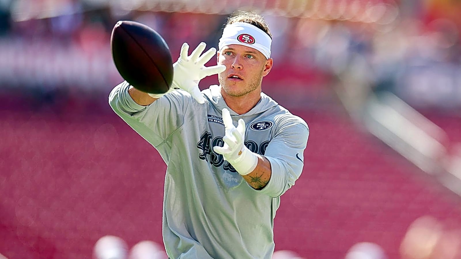 Healthy Christian McCaffrey has no restrictions as 49ers begin offseason program