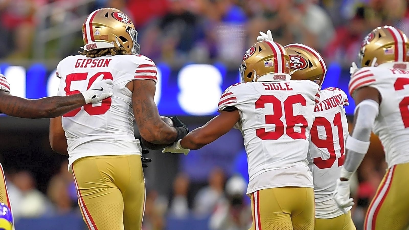 49ers announce roster moves ahead of clash with Texans