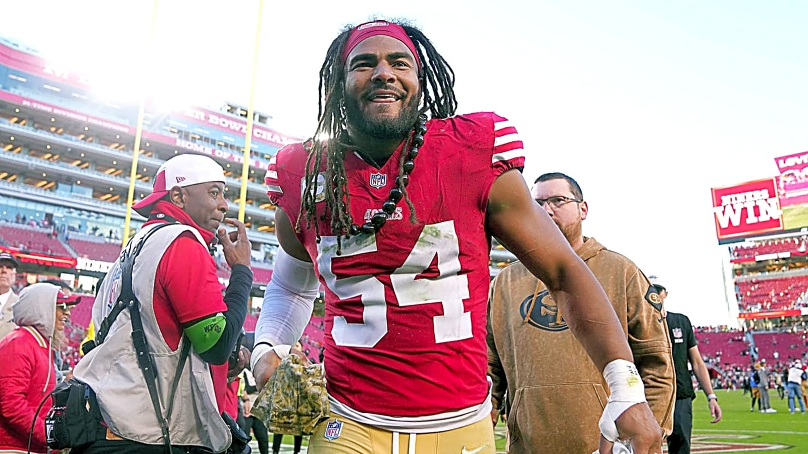 49ers&#39; Fred Warner impressed by rookies Nick Martin and Mykel Williams