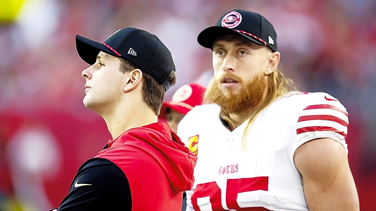 Does 49ers QB Brock Purdy still have something to prove? George Kittle thinks so.