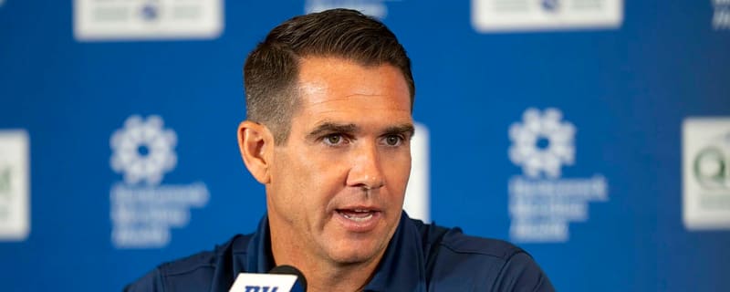 Giants' Schoen brutally sums up the job he's done in New York