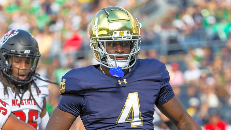 NFL Draft intel: Five prospects on the rise, including Notre Dame RB Jeremiyah Love 