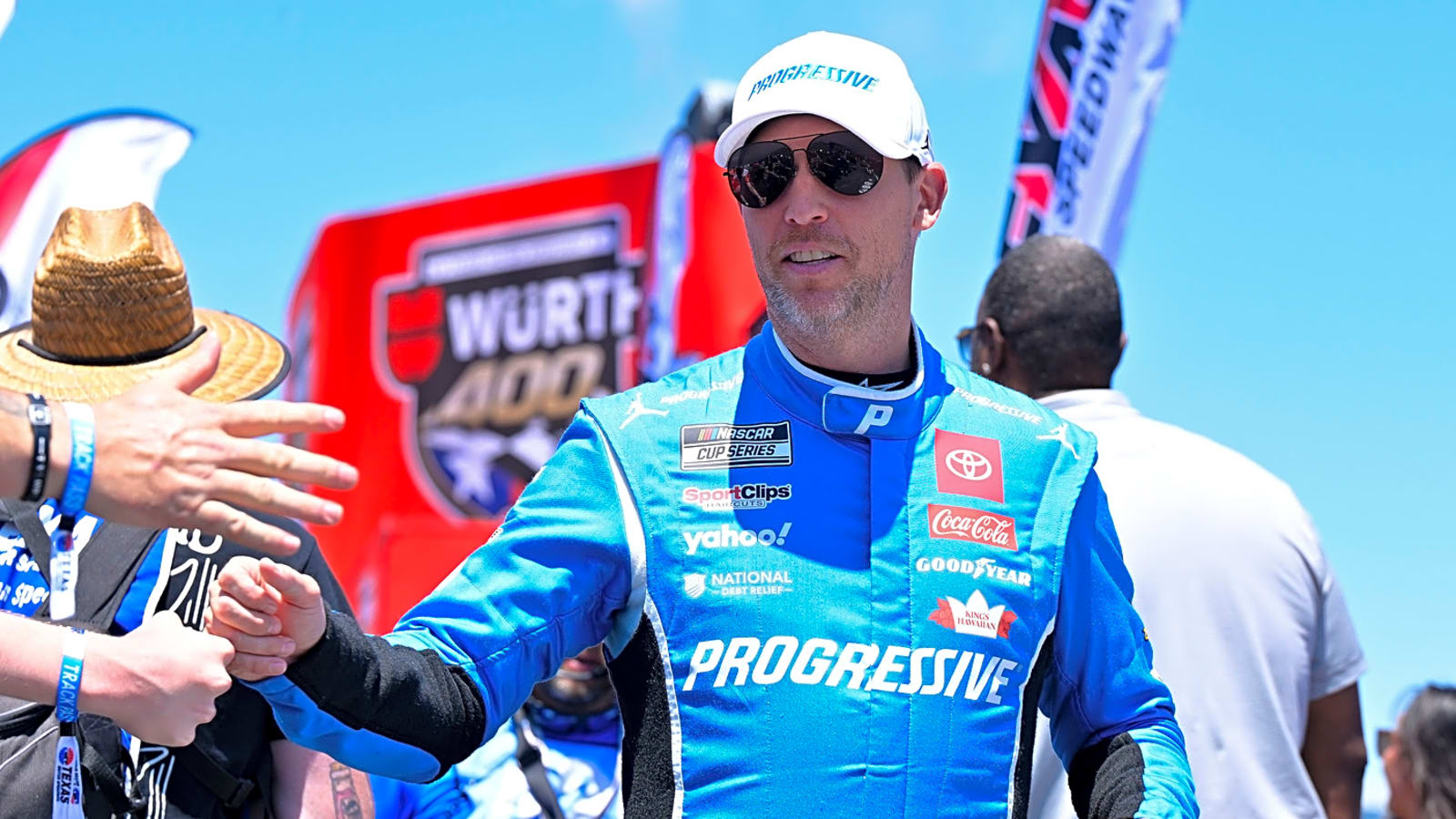 How Denny Hamlin's racing mentors were honored in naming of Hamlin's son