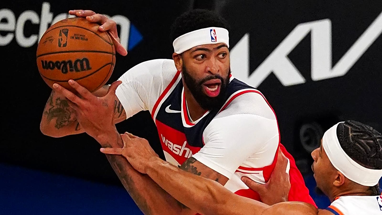 Anthony Davis delivers statement performance in Wizards debut