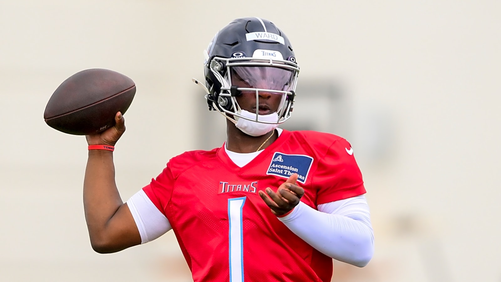 How Ward is already separating himself in Titans QB competition