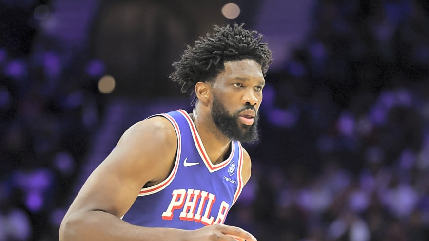 Joel Embiid has blunt take on early-season minutes restriction