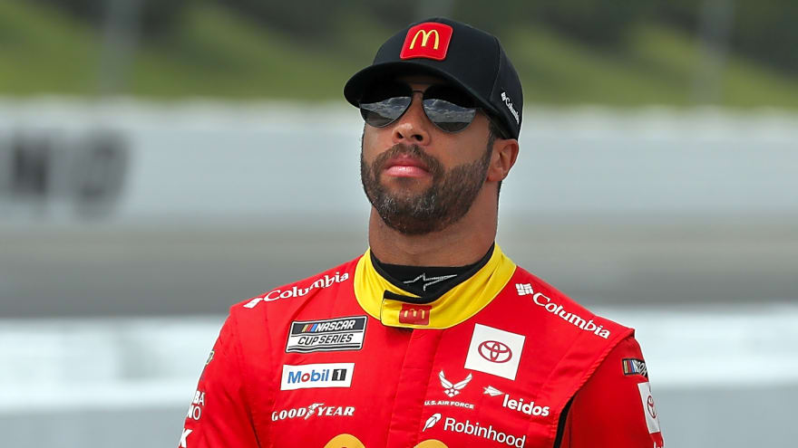 Bubba Wallace paces NASCAR Cup Series practice in Chicago
