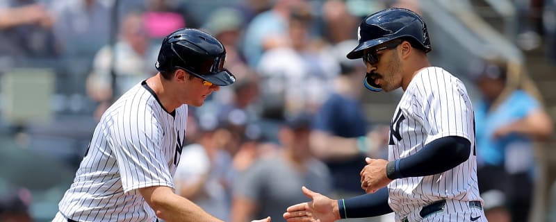 Yankees' bats erupt, ending losing streak with win over Angels 