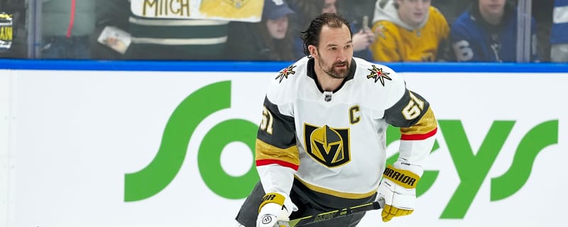 Golden Knights shut out 5-0 by Penguins as Stone exits hurt