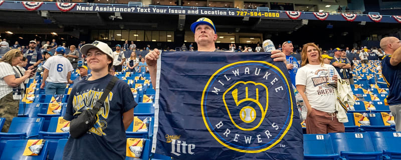 World Series notebook: Brewers fans take over Tropicana Field