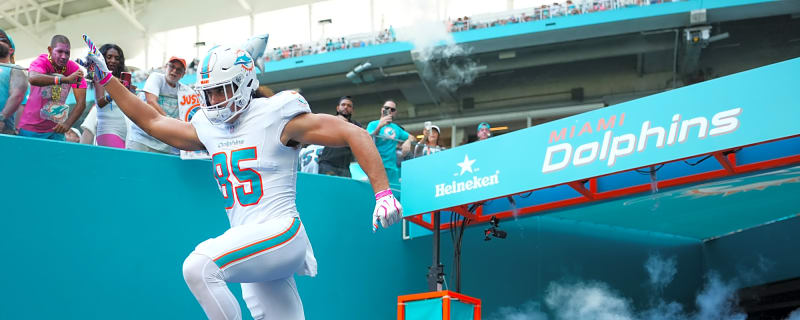 Greg Dulcich Emerging as Dolphins’ Secret Weapon After Breakout Game