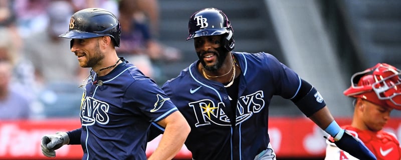 Rays Use 7-Run Fourth Inning to Power Past Angels 7-3