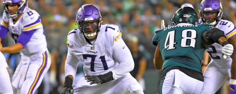 Vikings LT Christian Darrisaw uncertain to play in Week 1