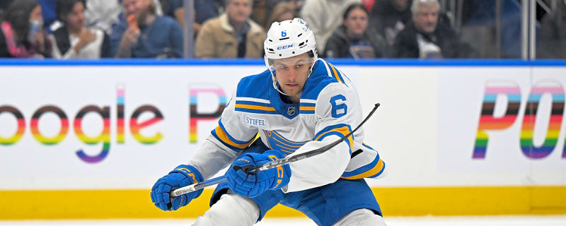 No contract talks between Blues, Philip Broberg