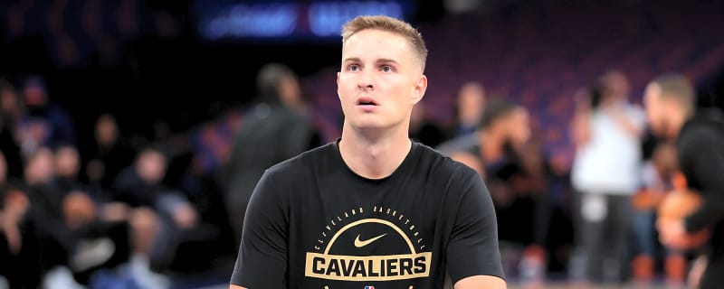 Cavs’ Sam Merrill exits win over Pistons with hip injury