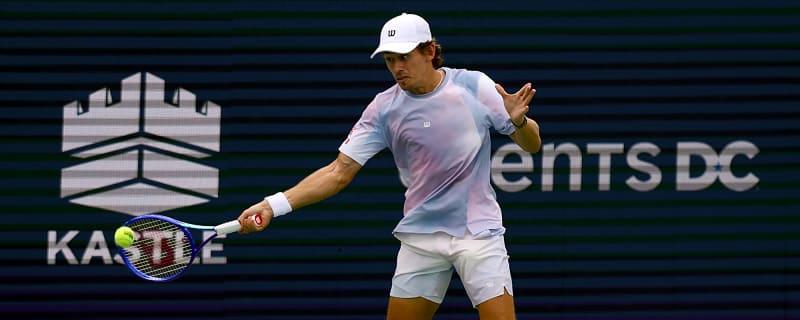 'It's been an amazing journey to watch him go from a kid where the racket was bigger than he was' - Alex de Minaur recalls first memory of Cruz Hewitt ahead of DC Open showdown