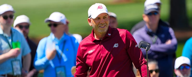 Sergio Garcia warned for smashing his club against tee box