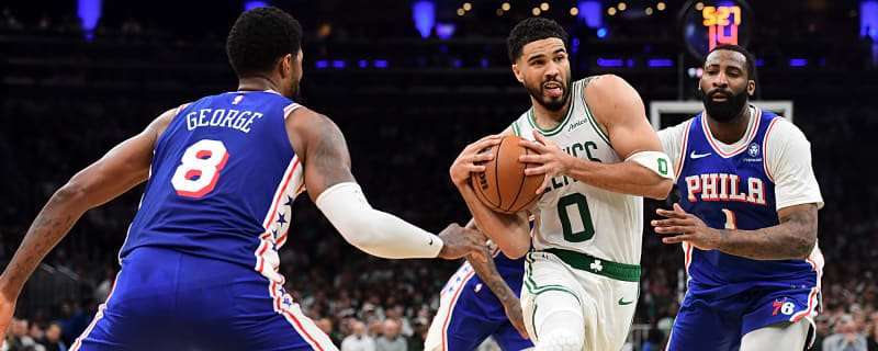 Boston’s duo shines as Celtics handle Sixers in Game 1