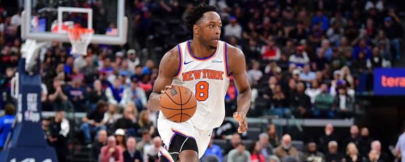 Knicks’ OG Anunoby posterizes Pacers C Micah Potter (Video)