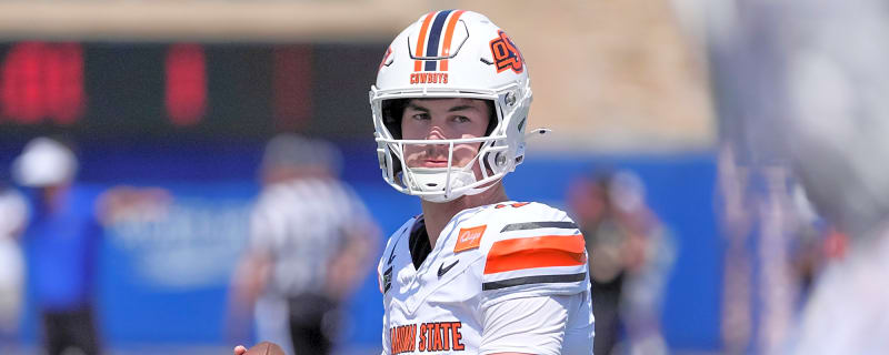 Drew Mestemaker guides Oklahoma State to major upset of No. 6 Oregon