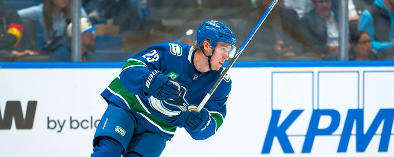 Canucks reassign former first-round pick Jonathan Lekkerimaki