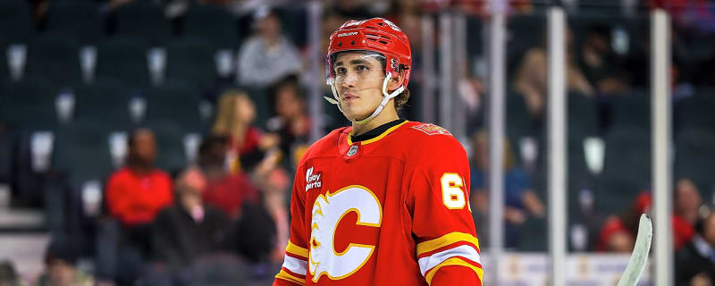 Flames roll with new forward lines following pair of AHL call-ups