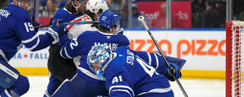 The Maple Leafs lose 5–2 against the New Jersey Devils in another deflated performance