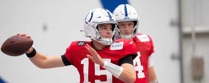 Colts Name QB Riley Leonard Starter For Week 18