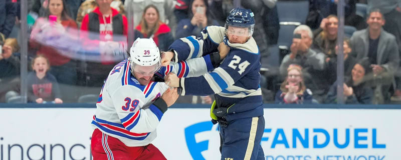 Blue Jackets place Mathieu Olivier on IR, recall Luca Del Bel Belluz