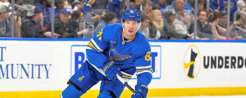 Blues Place Dylan Holloway On Injured Reserve