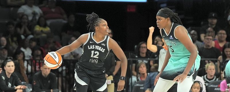 The Aces edge out the Liberty in a hard fought game, 83-77