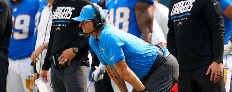 Jim Harbaugh Uses One Word to Describe Chargers’ Loss to Cardinals on Sunday