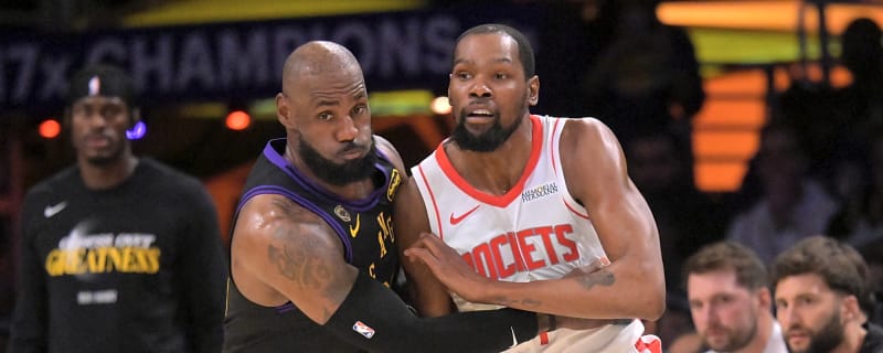 Kevin Durant returns in Game 2 vs. Lakers, but Rockets still lose