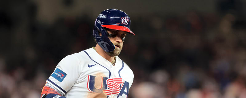 Bryce Harper had words for Nolan McLean after loss to Venezuela