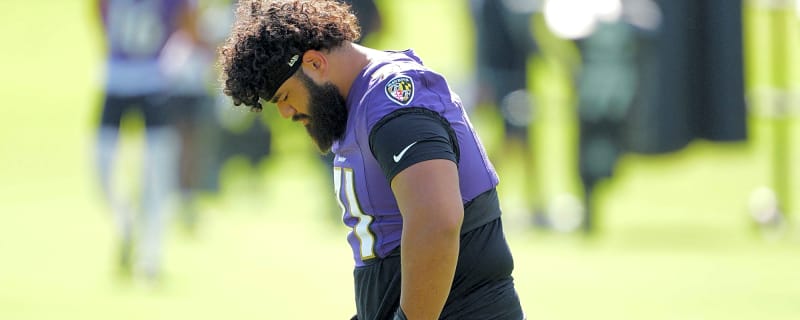 Ravens G Vega Ioane Will Miss Time With MCL Sprain