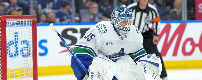Canucks’ Thatcher Demko Done for Rest of 2025-26 Season